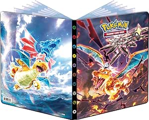 POKÉMON CHARIZARD OSSIDIANA INFUOCATA ALBUM ULTRA PRO - 9 TASCHE 252 CARTE